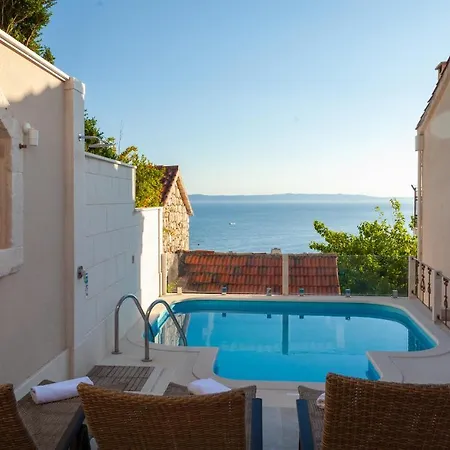 Idyllic Villa Marieta With Private Pool And Unforgettable View Makarska Exterior photo